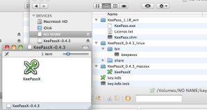 Mac OS X KeePassX Installation